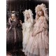 Classical Puppets Eyelash Lace High Waist One Piece(Pre-Order/4 Colours/Full Payment Without Shipping)
